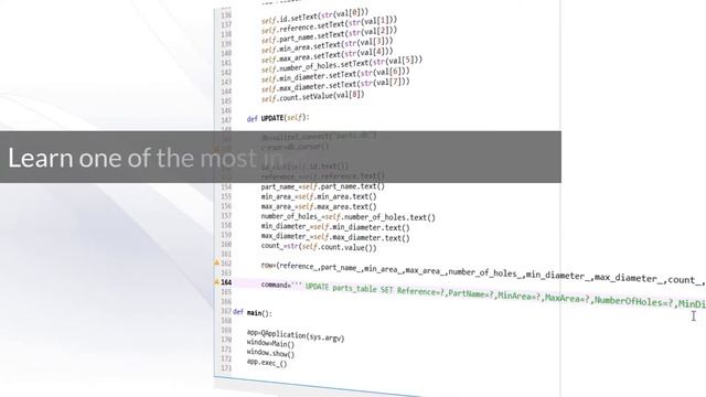 Build step-by-step a 6800 dollar real Software using Python, PyQt5, Qt Dessigner and Sqlite. смотреть онлайн