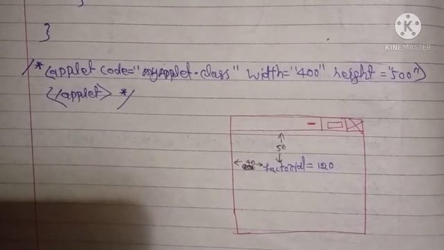 print factorial number on applet viewer |lec-3| applet program practical | awt concept | GUI смотреть онлайн