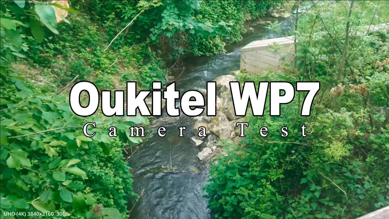 Oukitel WP7 - Тест видео камеры (UHD 4K - 3840x2160 30fps)