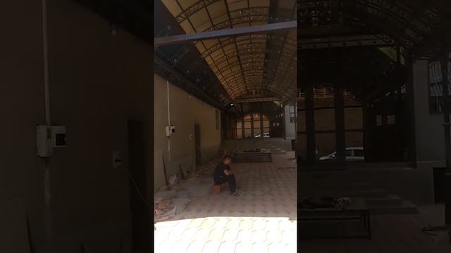 арки для дома кованные. навесы