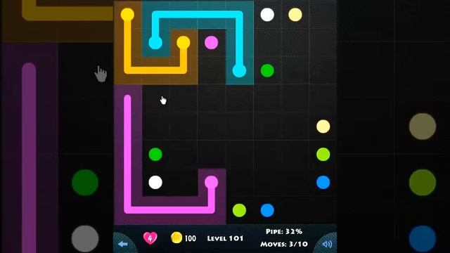 flow game facebook - beginners pack level 101 Connect the dots смотреть онлайн