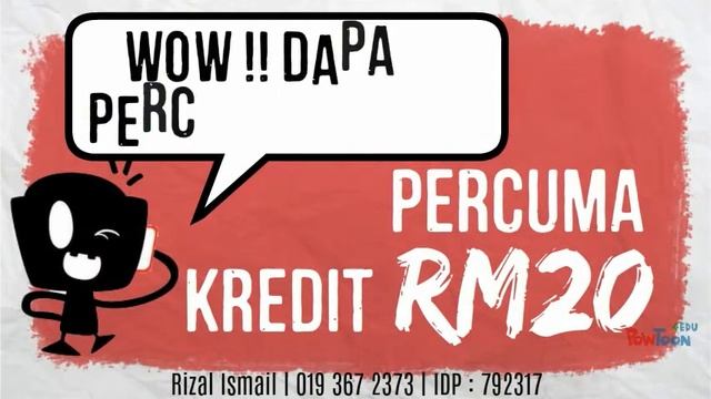 TONE EXCEL | Percuma Kredit | Rizal Ismail 2015