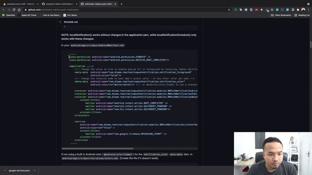 Manual Setup Package React Native Push Notification di Android смотреть онлайн