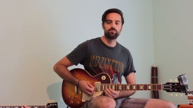 Led Zeppelin Whole Lotta Love Solo Gitarrenunterricht in Bamberg www.nikosaspiotes.de смотреть онлайн