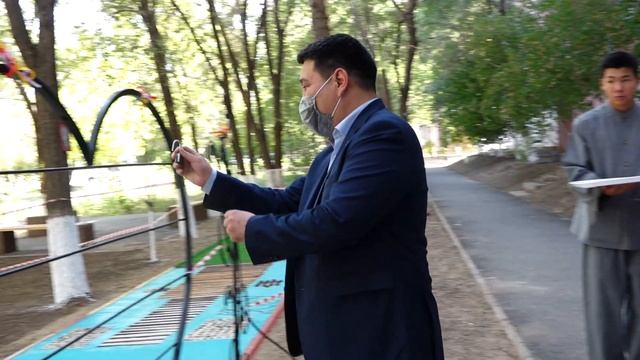 Сквер «Пять поколений» и «Дорожка здоровья» открылся в Аксае смотреть онлайн