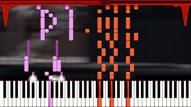 [FNAF SONG] TryHardNinja - After Show (Piano Tutorial by Danvol) - Synthesia HD смотреть онлайн