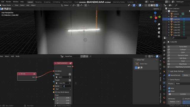 [UPBGE 3.0]Node logic Editor( Add Constraint /Remove Constraint) level 1 смотреть онлайн