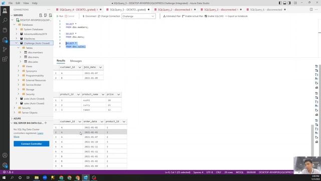 Học SQL Thực Chiến với Case Study #1 - Part 1 | Series Data Science with SQL смотреть онлайн