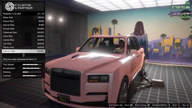 GTA 5 - DLC Vehicle Customization - Enus Jubilee (Rolls-Royce Cullinan) смотреть онлайн