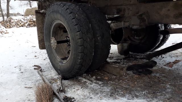 Редуктор от Газ 66. Снял свой от Газ53.