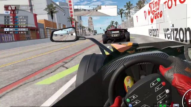 Project Cars 2 VR X-Bow R On Long Beach Street Circuit Gameplay