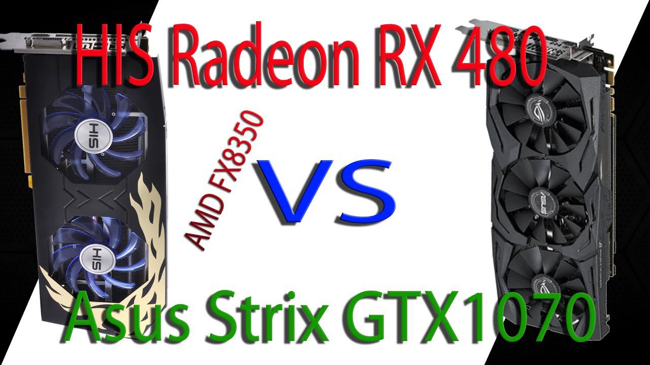 HIS Radeon RX 480 IceQ X2 vs Asus Strix GTX1070 OC (AMD FX8350) Rise of the Tomb Raider смотреть онлайн