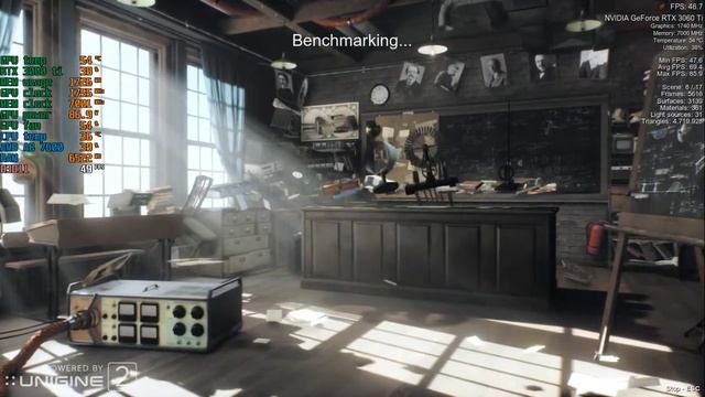 AMD A8 7600 + RTX 3060ti benchmark unigine superposition in 2022 - 1080p Medium смотреть онлайн