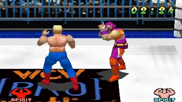 WCW vs The World PS1 1080P HD Playthrough - WCW TITLE - STING vs SUPER DELFIN смотреть онлайн