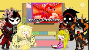 Реакция моей команды на Smg4 mario reacts to Nintendo memes.