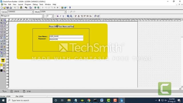 How to create Login Form in Oracle Forms 12c смотреть онлайн