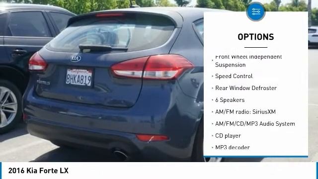 2016 Kia Forte LX FOR SALE in Bakersfield, CA V1540B смотреть онлайн