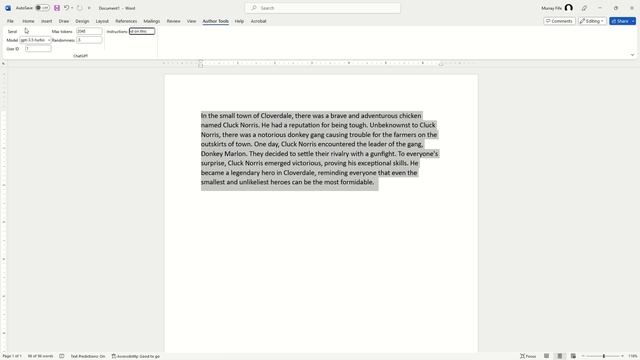 Homebrew ChatGPT in Word смотреть онлайн