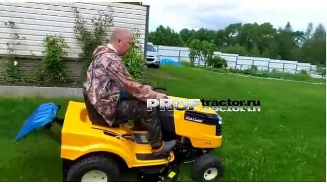Дефлектор для садового трактора CubCadet своими руками