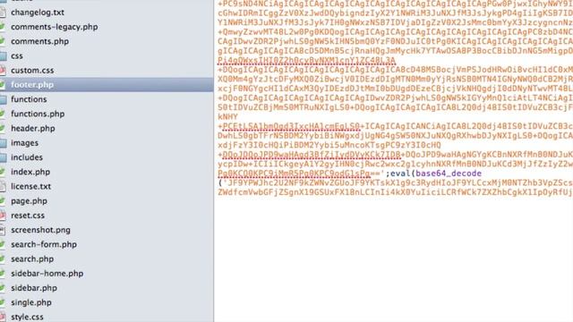 Removing base64 from footer.php смотреть онлайн