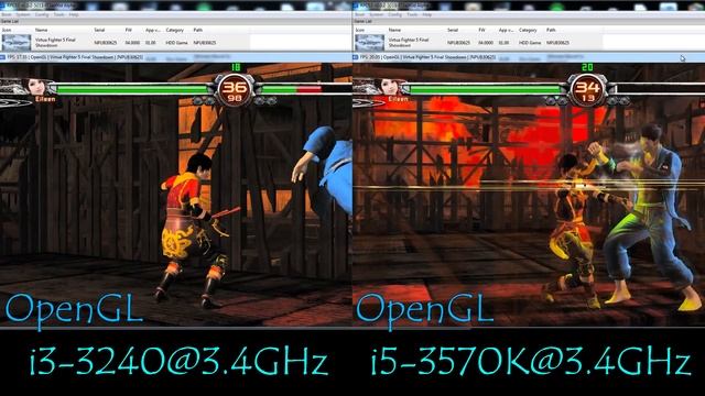 RPCS3 PS3 Emulator - Virtua Fighter 5: FS. Core i3 VS Core i5. Performance Test #11 смотреть онлайн