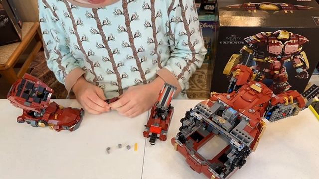 LEGO Hulkbuster 76210 Marvel Infinity Saga | TIMELAPSE