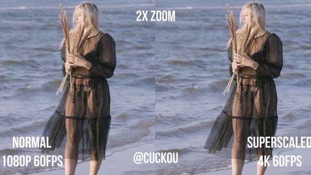 How to increase the resolution of a video to 4k or more! смотреть онлайн