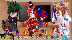 Afton Family reacts to Michael Afton AU's [] 10k Special