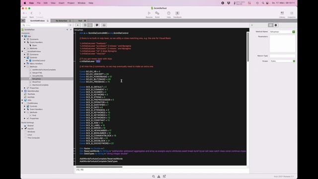 Scintilla for Xojo смотреть онлайн