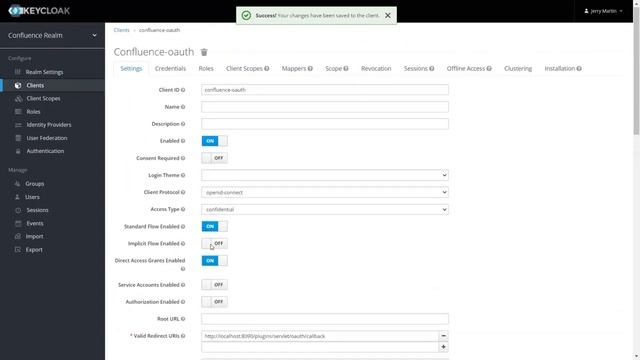 Keycloak Single Sign On (OAuth/OIDC SSO) | Login into Confluence using Keycloak | Keycloak SSO смотреть онлайн