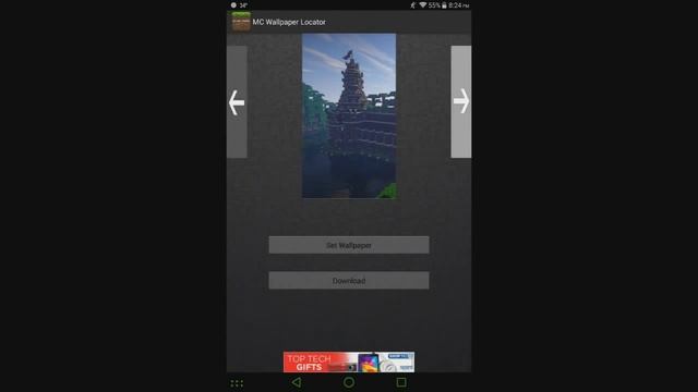 MC Wallpaper Locator! Minecraft Wallpapers App for Android! смотреть онлайн