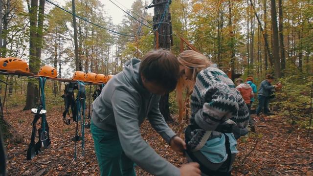 2015_Приокско-Террасный Заповедник, Веревочный Парк / Prioksko-Terrasny Reserve, rope course смотреть онлайн