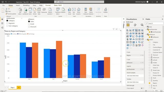 How to Change the Legend Dynamically in Power BI Chart | Field Parameter Tutorial смотреть онлайн