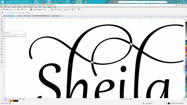 Corel Draw Tips & Tricks Text Convert to Curves and what to look for смотреть онлайн