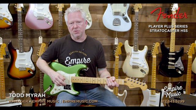Fender Player Plus Stratocaster HSS - EMPIRE MUSIC смотреть онлайн