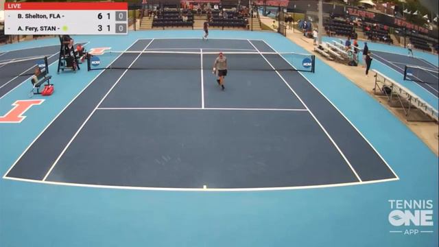 Arthur Fery (Stanford) Vs. Ben Shelton (UF)