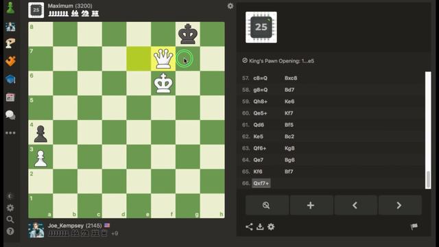 Stockfish Tests the Bongcloud against Chess.com’s Max Engine (3200 ELO) смотреть онлайн