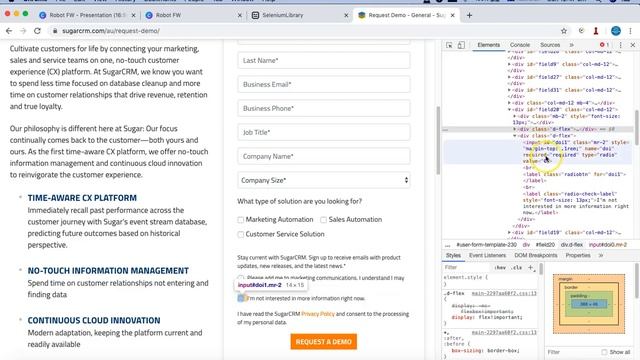 Robot Framework Tutorial #28 - How to handle Radio Buttons смотреть онлайн