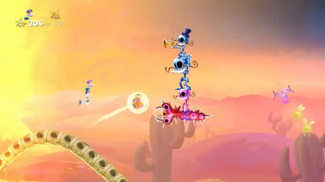 Rayman Legends Музыкальные уровни №1 смотреть онлайн