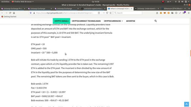 Пробуем Uniswap