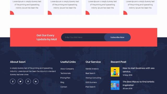 Seori - SEO & Digital Marketing HTML5 Templete | Themeforest Templates