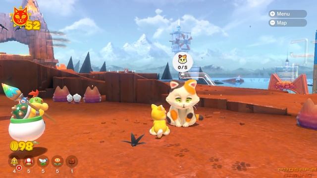 Super Mario 3D World + Bowser's Fury - All Daisy Cat Locations смотреть онлайн