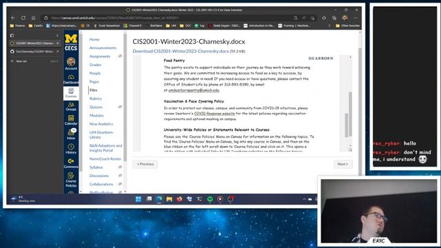 CIS 2001 - CS2 for Data Scientists ( Python ) - Course Intro - Winter 2023 смотреть онлайн