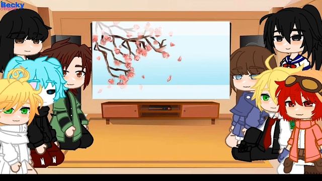 Fandoms React ( Gacha Club ) Yandere simulator, Demon slayer, The promised neverland, Eden. смотреть онлайн