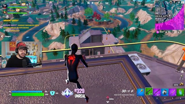 New SPIDER-MAN Miles Morales WEB SHOOTERS Update! (Fortnite Ranked) смотреть онлайн