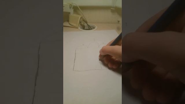 рисуем церковь!!!!!!:) смотреть онлайн