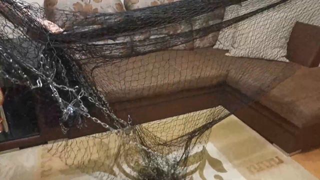 Кастинговая сеть "испанка", диаметр 4,5 метра, ячея 35 мм, карманы 350 мм, ~4кг, работа ~1,5 мес смотреть онлайн