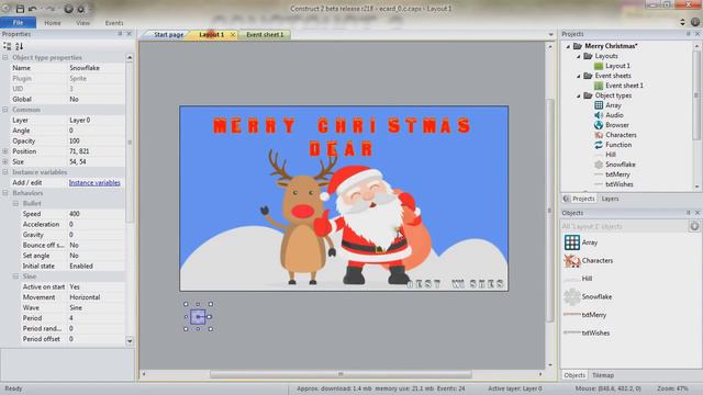 Using Construct 2 to make E-Cards - with Kyatric смотреть онлайн