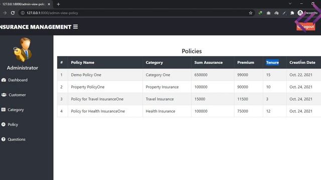 Insurance Management System Project in Django with Source Code - CodeAstro смотреть онлайн