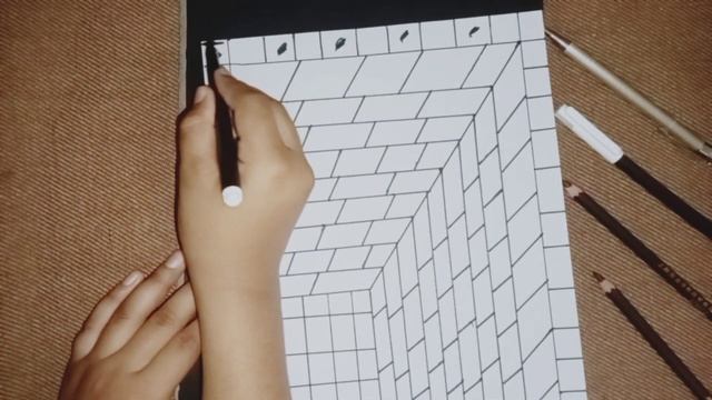 How to draw an illusion 3d hole OMG drawing#Ubaidqaziarts смотреть онлайн